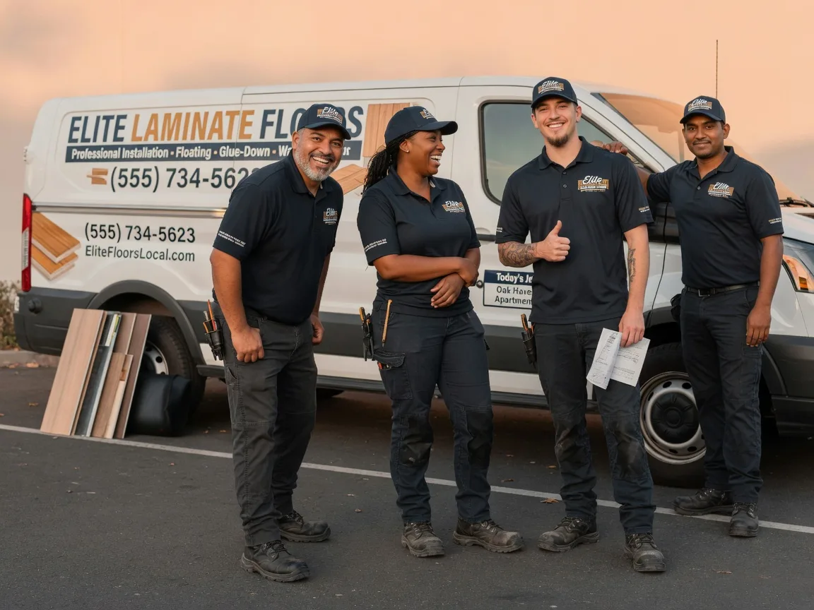 Laminate flooring installation company in Groveland, IL